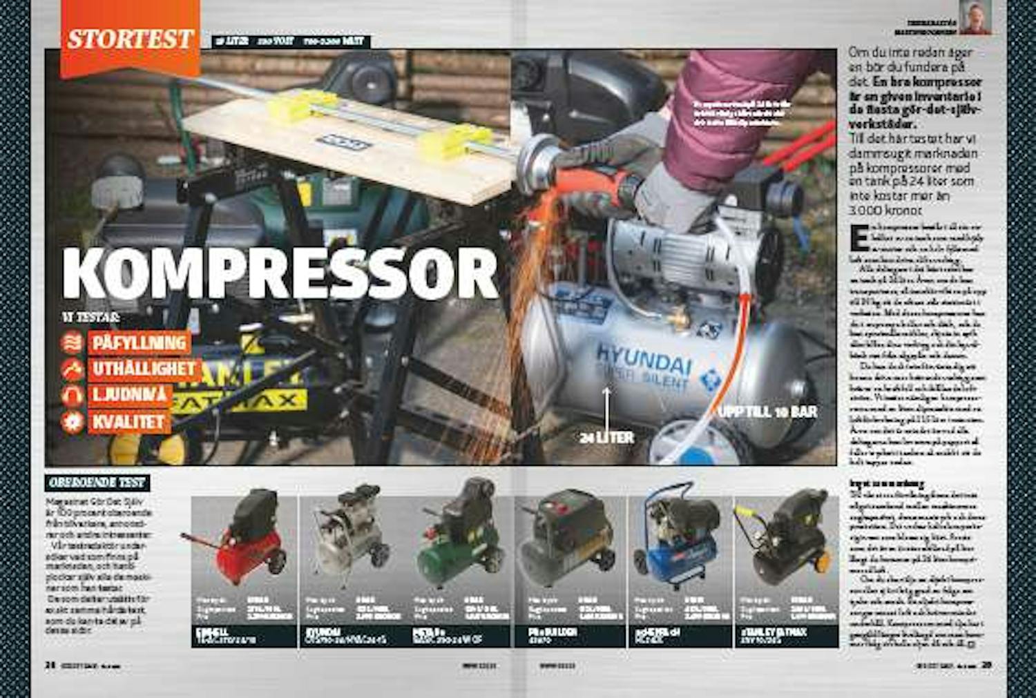 Kompressor test Kompressor test